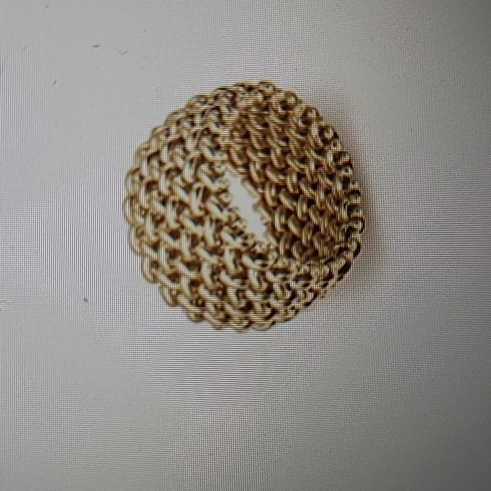 Woven Ring 14k yellow gold - size 8.5